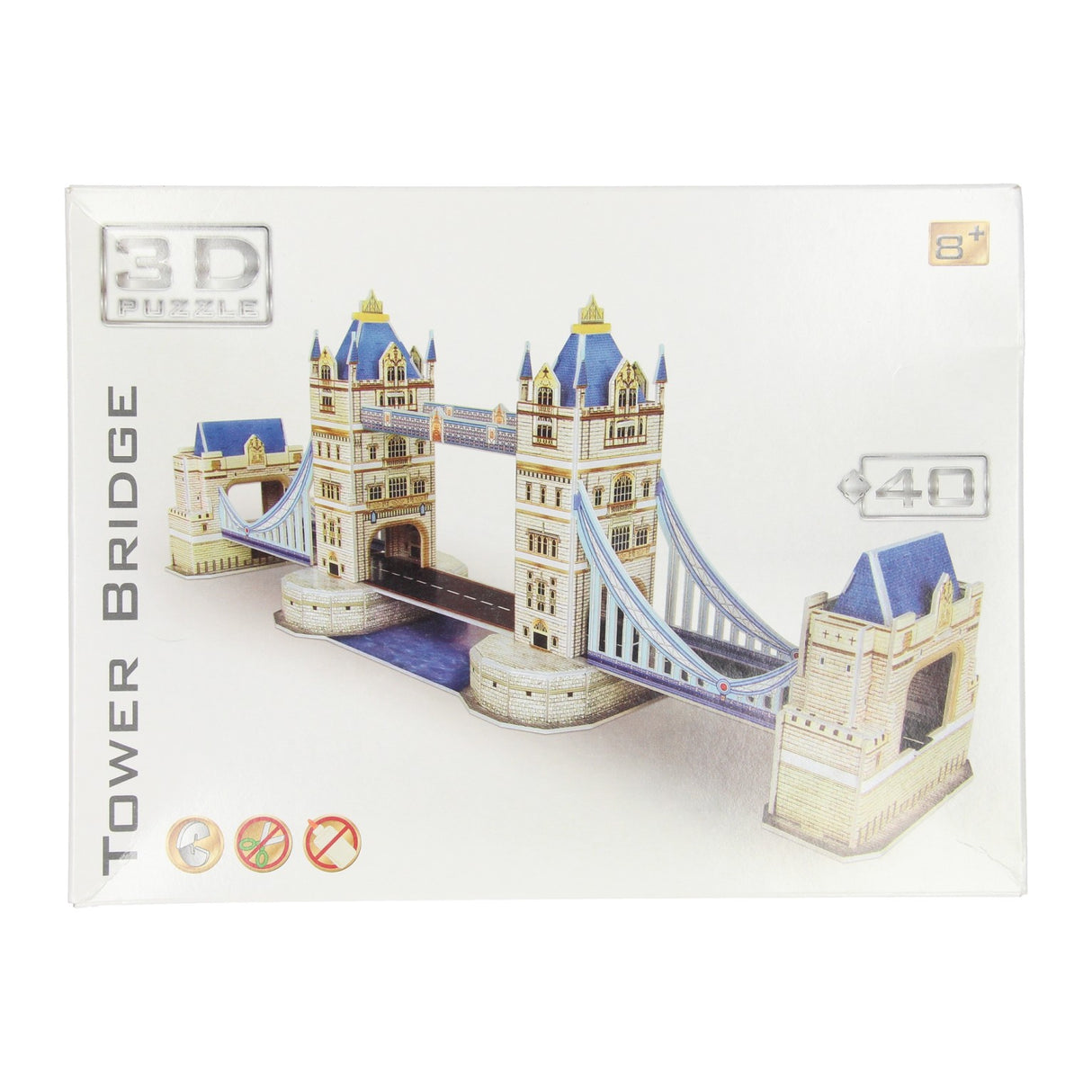Kit de construction pont-tour modèle 3D