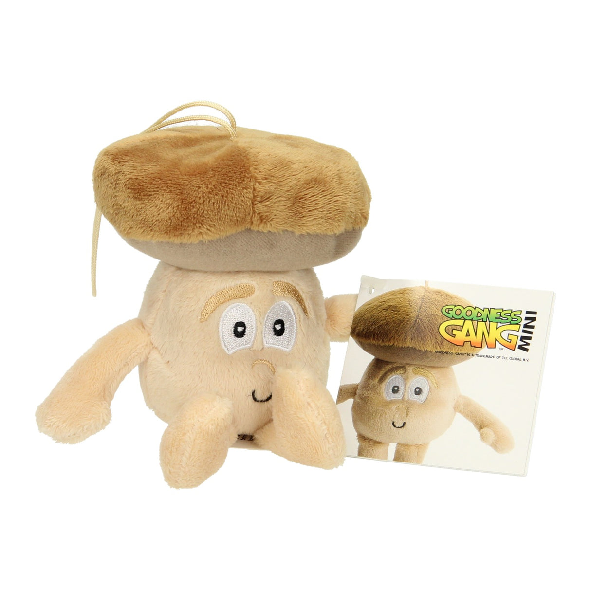 Champignon en peluche câlin, 15 cm