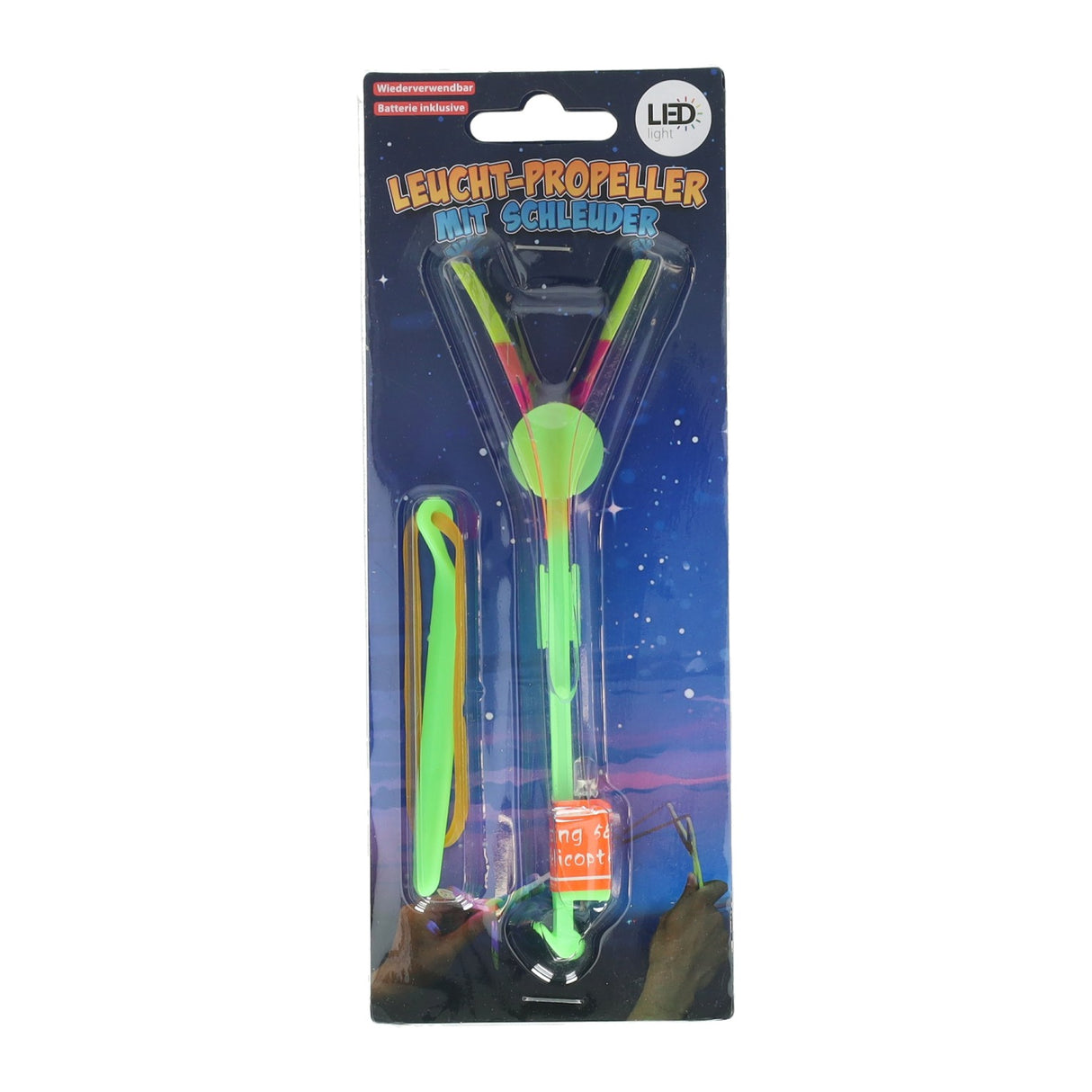 Vliegende propellor met licht