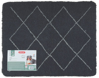 Lit vétérinaire berbère Zolux recyclé gris - 75x95cm