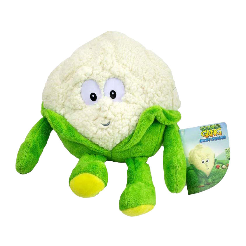 Bloemkool knuffel pluche, 25cm