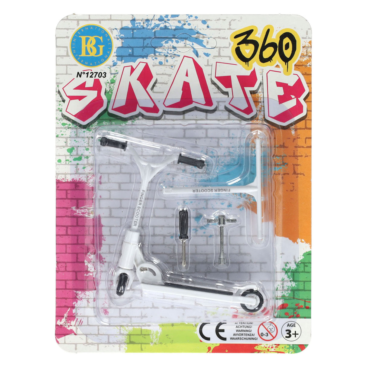 Trottinette acrobatique à doigts