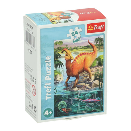 Mini puzzle dinosaure incroyable, 54 pièces.