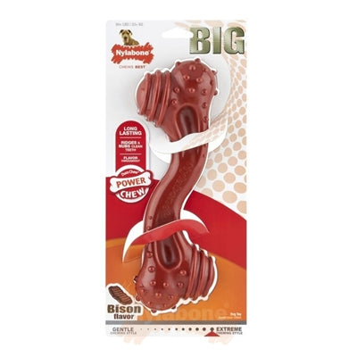 Nylabone dura potencia masticable curva de monstruo hueso xtreme