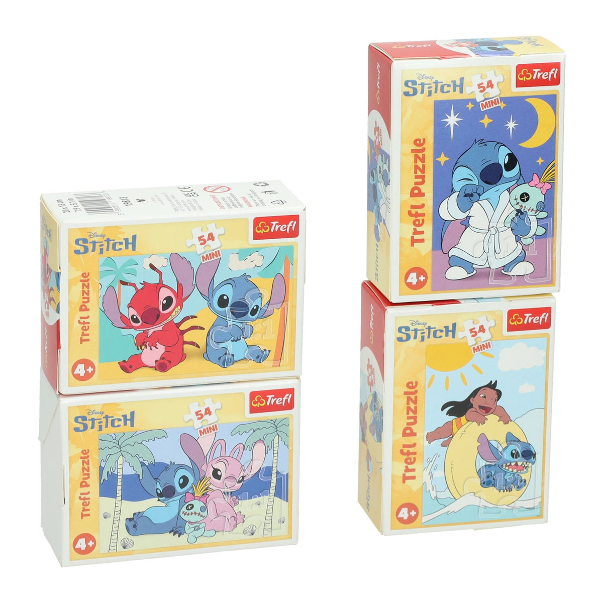 Mini puzzel stitch, 54st.