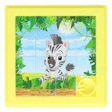 Puzzle coulissant animal - 8x8cm