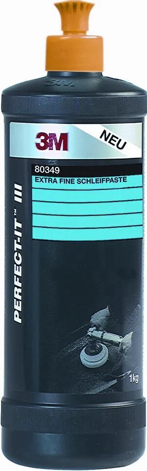3m pâte à polir perfect-it iii extra fine plus vernis à poncer jaune 1l 80349