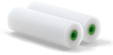 Nölle profi brush nölle rouleau de remplacement pour rouleau à peinture, nölle en mousse, 10 cm, d=35 mm, paquet de 2