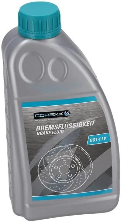 Liquide de frein Corexx dot 4 lv co liquide de freink.dot 4 bouteilles d'eau lv