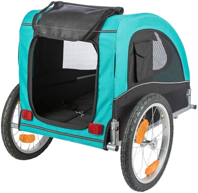 Trixie Dog Bike Cart Limited Edition Black Turquoise