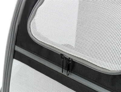 Trixie sac à dos pour chien chloé gris clair noir
