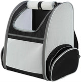 Trixie sac à dos pour chien chloé gris clair noir