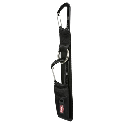 Trixie Cintura per auto universale con Carabiner Black