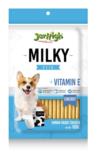 Jerhigh Jerhigh Milky Stix con pollo e vitamina E