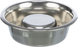 Trixie gamelle pour chien alimentation lente en acier inoxydable