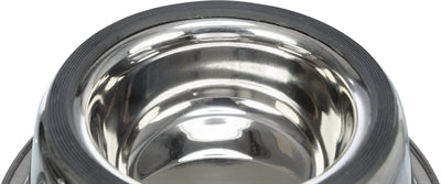 Trixie gamelle pour chien alimentation lente en acier inoxydable