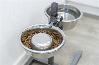 Trixie gamelle pour chien alimentation lente en acier inoxydable