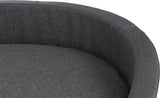 Trixie Dog Basket Citystle Oval Home Edition Grey Dark