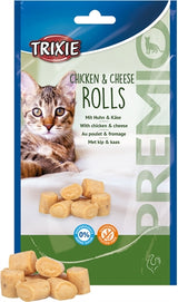 Trixie Premio Chicken Cheese Rolls for Cats-Gluten-Sree
