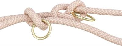 Trixie Laisse pour chien en corde souple réglable rose rose clair