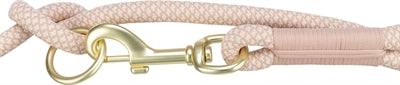 Trixie Laisse pour chien en corde souple réglable rose rose clair