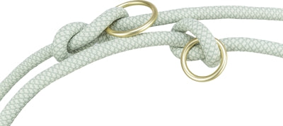 Laisse pour chien en corde souple Trixie réglable vert sauge menthe