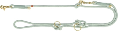 Laisse pour chien en corde souple Trixie réglable vert sauge menthe