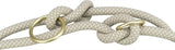 Trixie Laisse pour chien en corde souple réglable gris gris clair