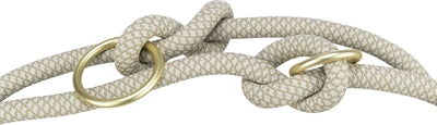 Trixie Laisse pour chien en corde souple réglable gris gris clair