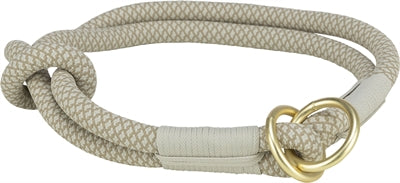 Trixie collier pour chien doux demi-glissant gris gris clair