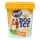 Mélange de glace smoofl smoofl pour la banane de chiens