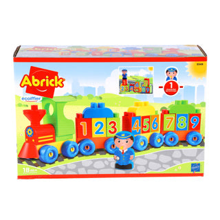 Lettres et chiffres de la locomotive écoiffier Abrick