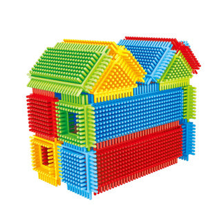 Jipy découvrez les blocs nopper 36 pièces colorées | 3 pièces