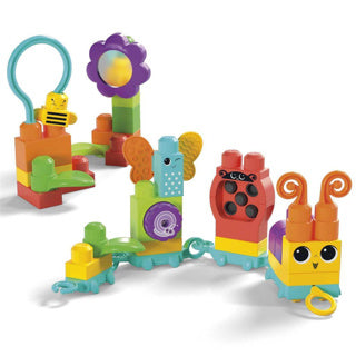 Ensemble de construction chenille Move'n Groove Mega Bloks - 30 pièces.