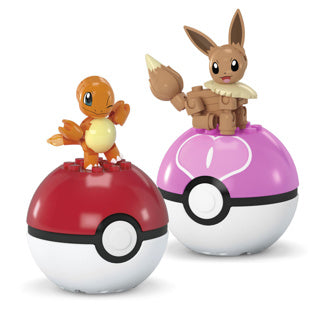 Pokémon méga pack de 2, Évoli et Salamèche