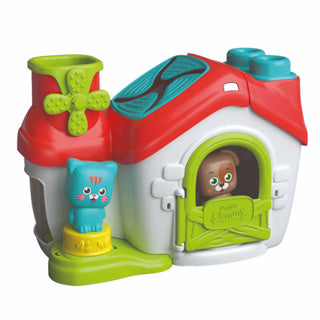 Clementoni baby - ferme sensorielle Clemmy avec blocs souples, 11 pièces.