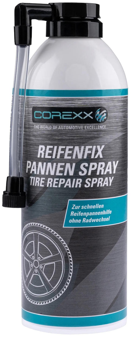Spray scellant pour pneus Corexx reifenfix. pneus réparer 400 ml