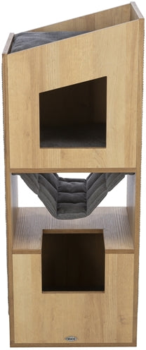 Trixie Citystyle Cat Tower Braun Grau