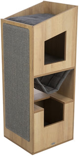 Trixie Citystyle Cat Tower Braun Grau