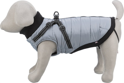 Trixie Dog Jacket Pontis With Tuig Gray