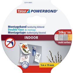 Ruban de montage tesa powerbond 19 mm x 5 m orange