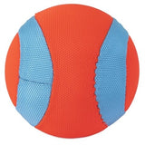 Chuckit ! méga balle amphibie - jouet pour chien - balle pour chien - balle chuckit - flottante - pour dans l'eau - bleu orange - ø 11,5 cm