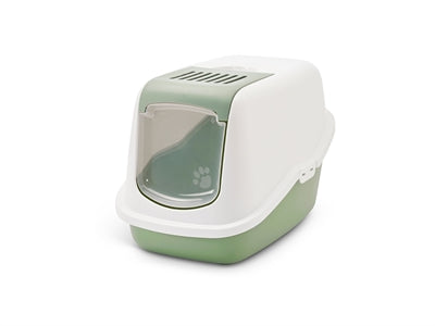 SAVIC KATTENBAK NESTOR Botanical Green