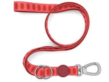 Morso laisse pour chien réglable rouge à lèvres recyclé rose