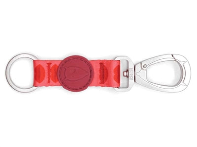 Morso porte-clés cordon recyclé rouge à lèvres rose
