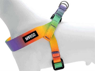 Morso mini harnais pour chien réglable fleur de printemps recyclée