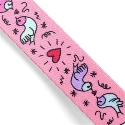 Morso Collar Dog Recycled Sweet Tweet Pink