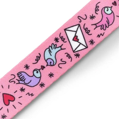 Laisse pour chien Morso recyclé sweet tweet rose