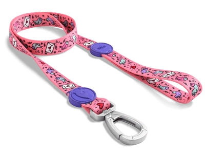 Laisse pour chien Morso recyclé sweet tweet rose