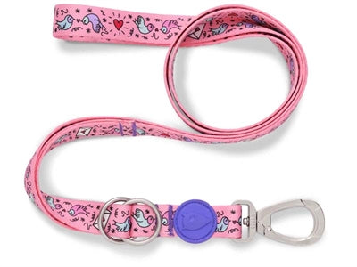 Morso laisse pour chien réglable recyclé sweet tweet rose